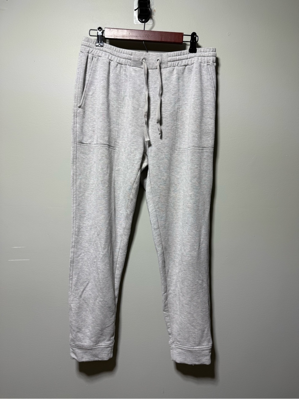 Quince Super Soft Gray Sweatpants M cozy athleisure casual travel